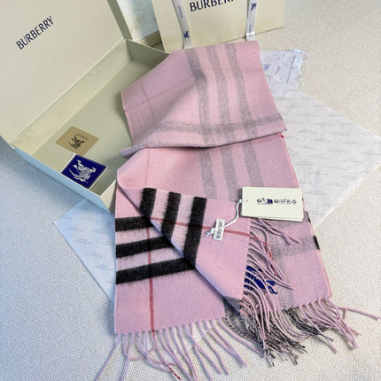 BURBERRY 25S SCARF 168 CM IN CASHMERE 938075