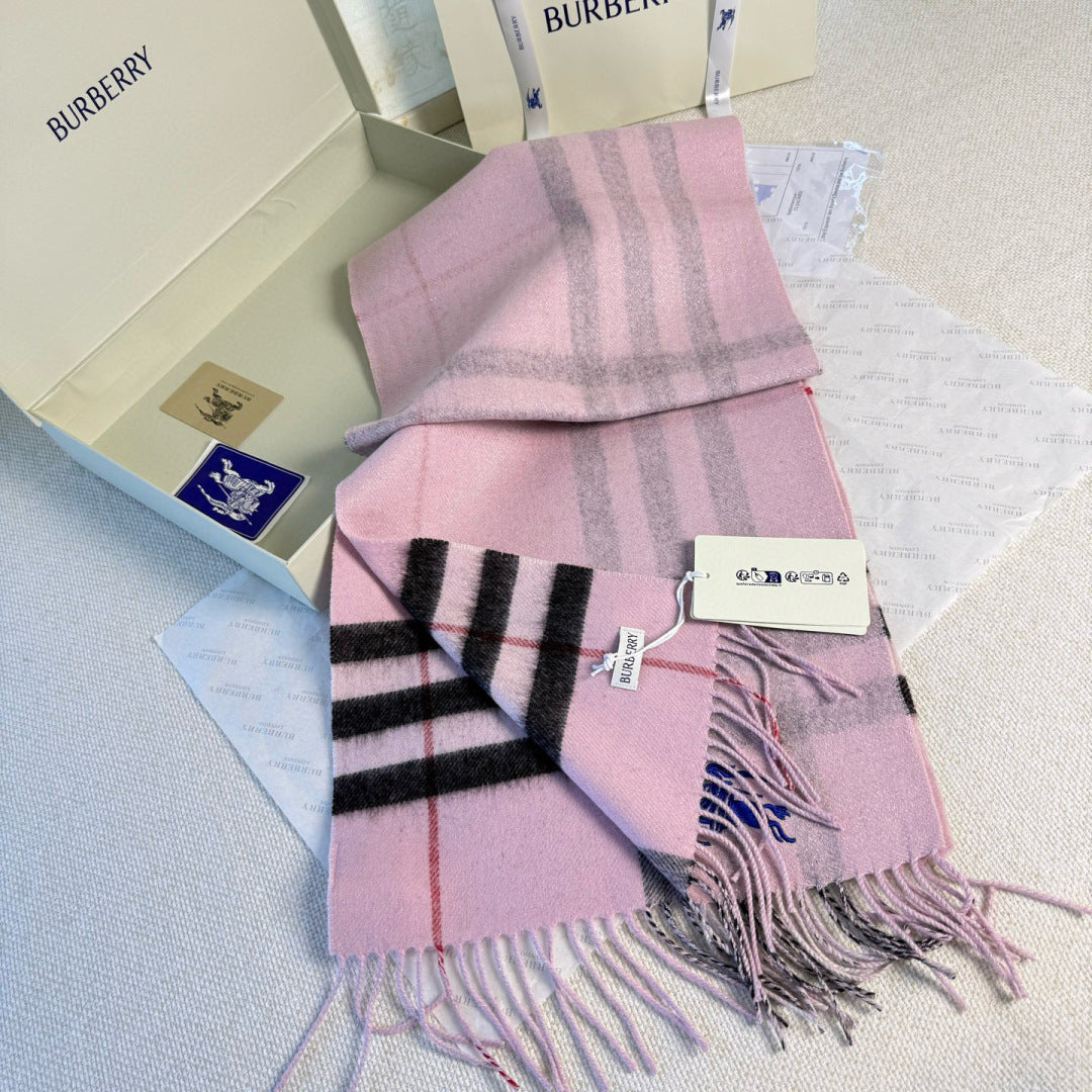 BURBERRY 25S SCARF 168 CM IN CASHMERE 938075