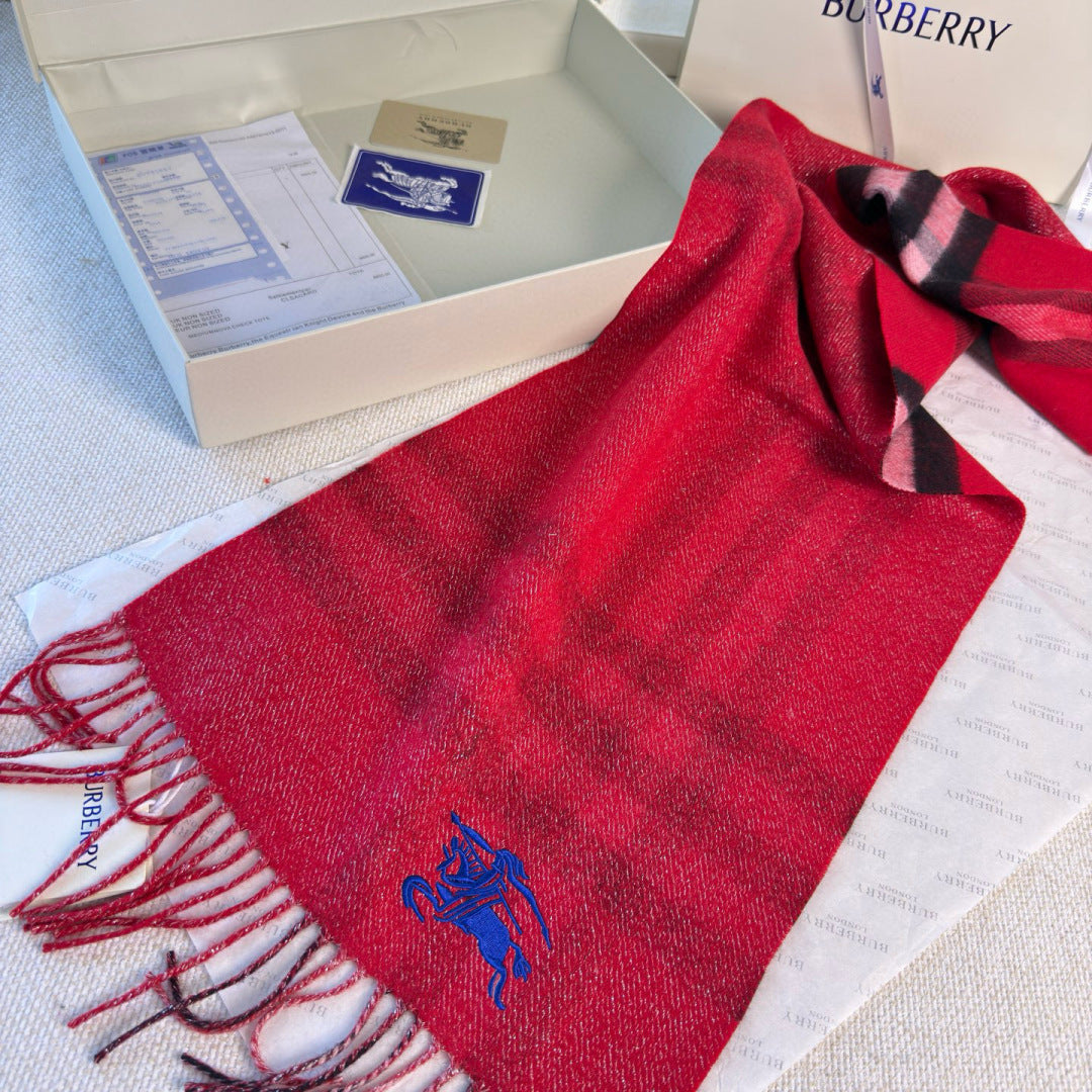 BURBERRY 25S SCARF 168 CM IN CASHMERE 938076