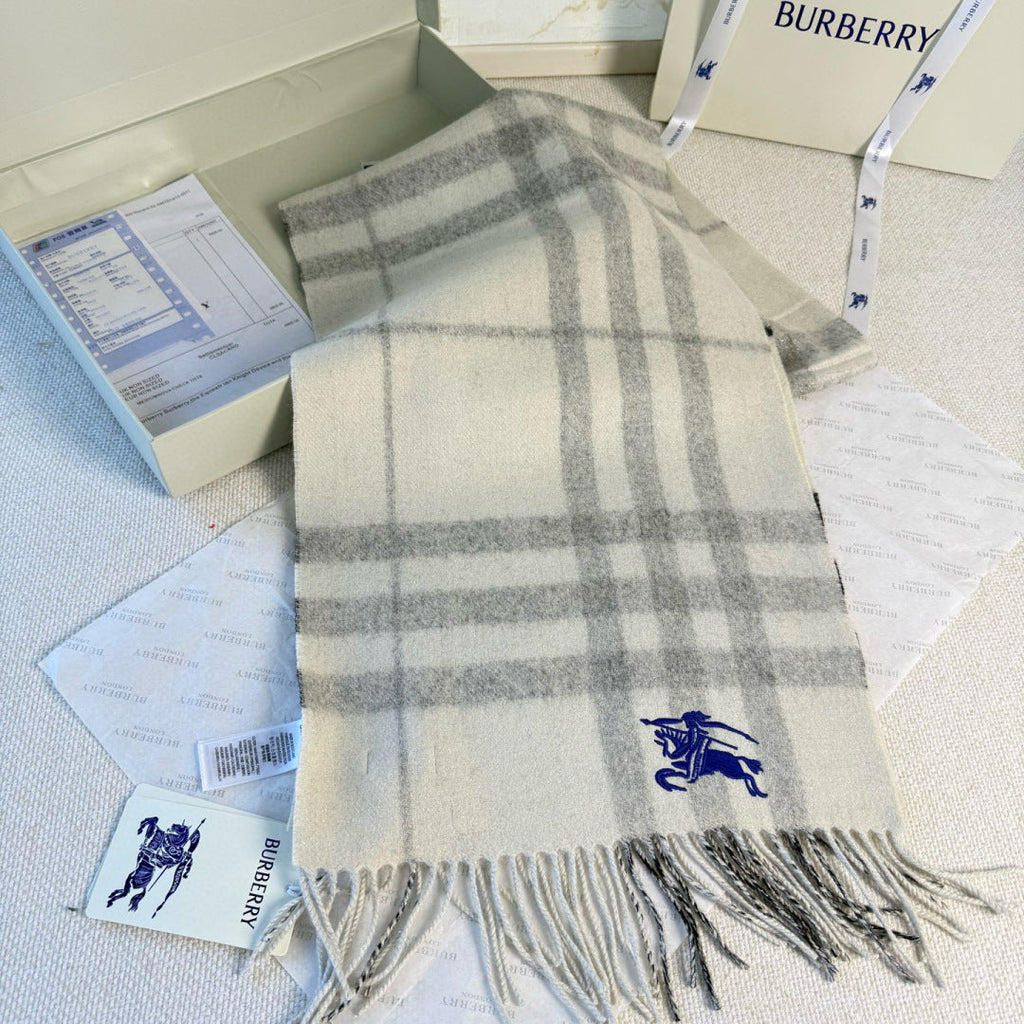 BURBERRY 25S SCARF 168 CM IN CASHMERE 938077