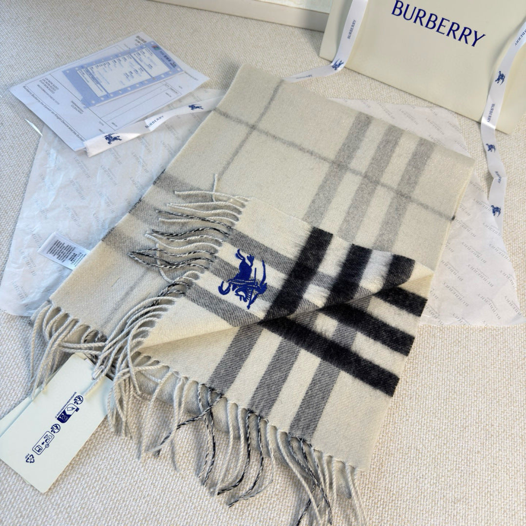 BURBERRY 25S SCARF 168 CM IN CASHMERE 938077