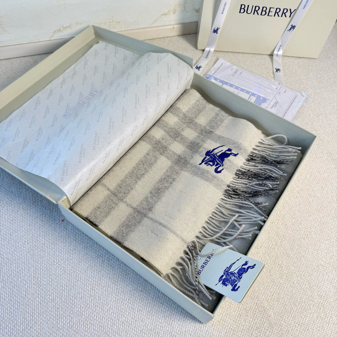 BURBERRY 25S SCARF 168 CM IN CASHMERE 938077