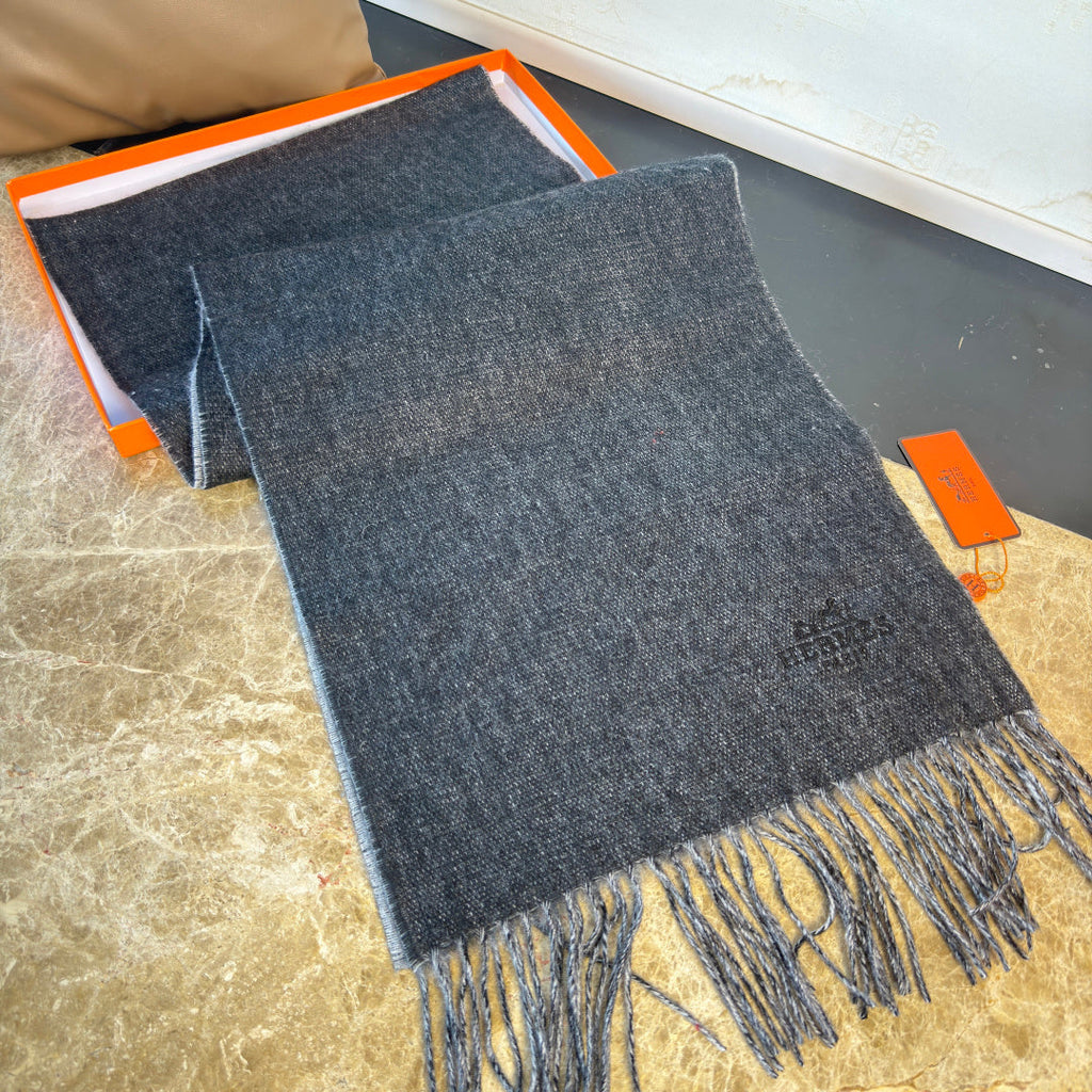 HERMES 25S SCARF 180 IN CASHMERE 987739