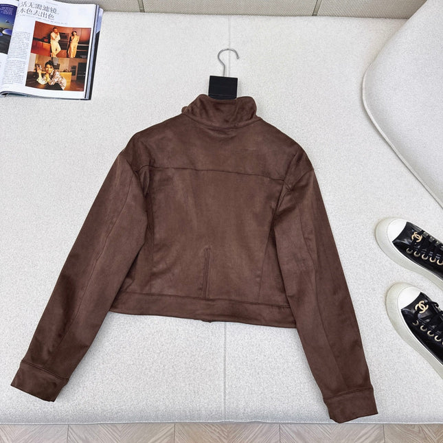 HERMES 25S SUEDE JACKET 344