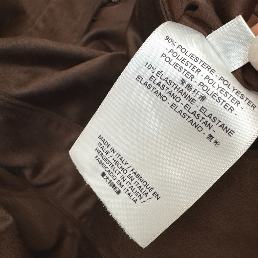 HERMES 25S SUEDE JACKET 344