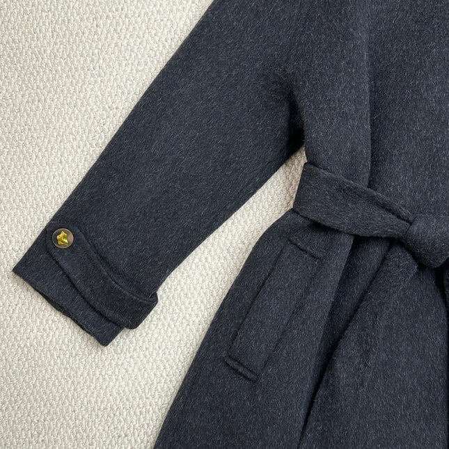MAX MARA 25S TURTLENECK CASHMERE COAT 131