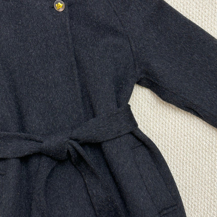 MAX MARA 25S TURTLENECK CASHMERE COAT 131