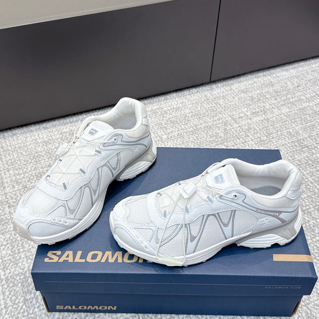 ALO 25S SALOMON XT WHISPER 40 MM IN WHITE MESH FABRIC