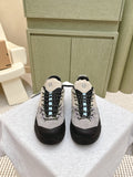 ALO 25S SALOMON X-ALP LTR SNEAKER IN BEIGE AND GREY SUEDE