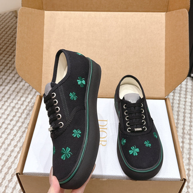 DIOR 26S SALTWIND SNEAKER IN BLACK FABRIC STYLE 3