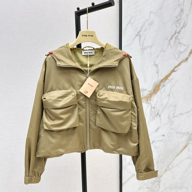 MIUMIU 26S HOODED JACKET 960