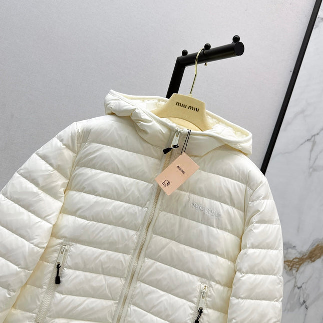 MIUMIU HOODED DOWN JACKET 99490