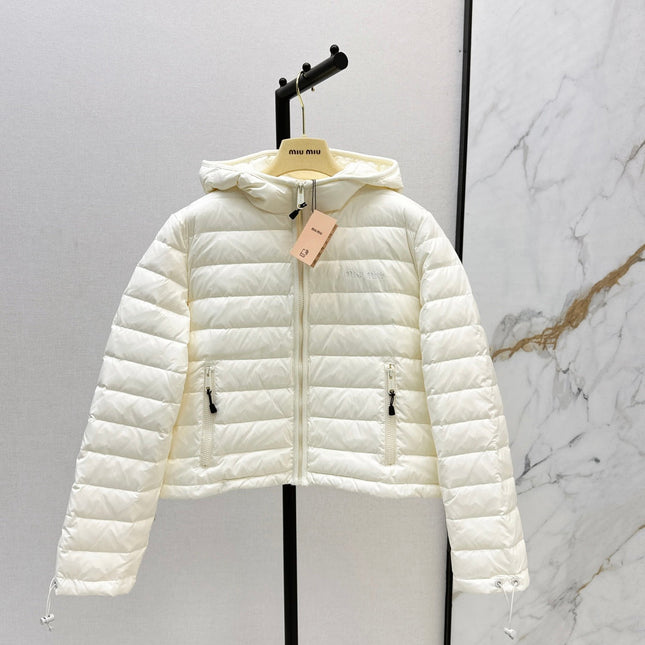 MIUMIU HOODED DOWN JACKET 99490