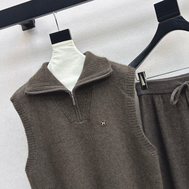 HERMES 25S KNIT VEST SET 67490