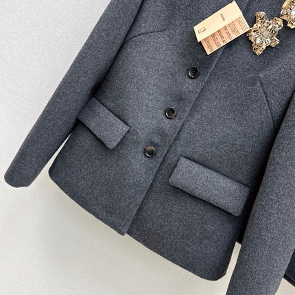 MIUMIU JACKET AND SKIRT SET STYLE 621