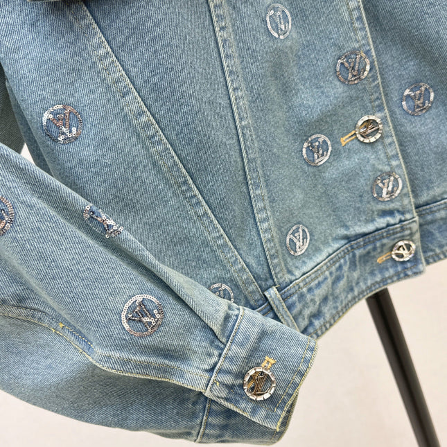 LV 25S DENIM JACKET 00390