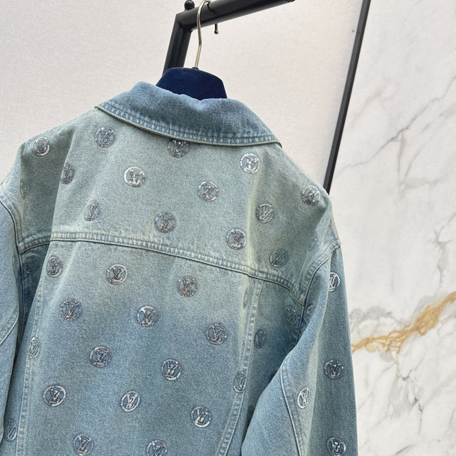LV 25S DENIM JACKET 00390
