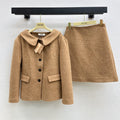 MIUMIU 26S WOOL TWO PIECE SET 959