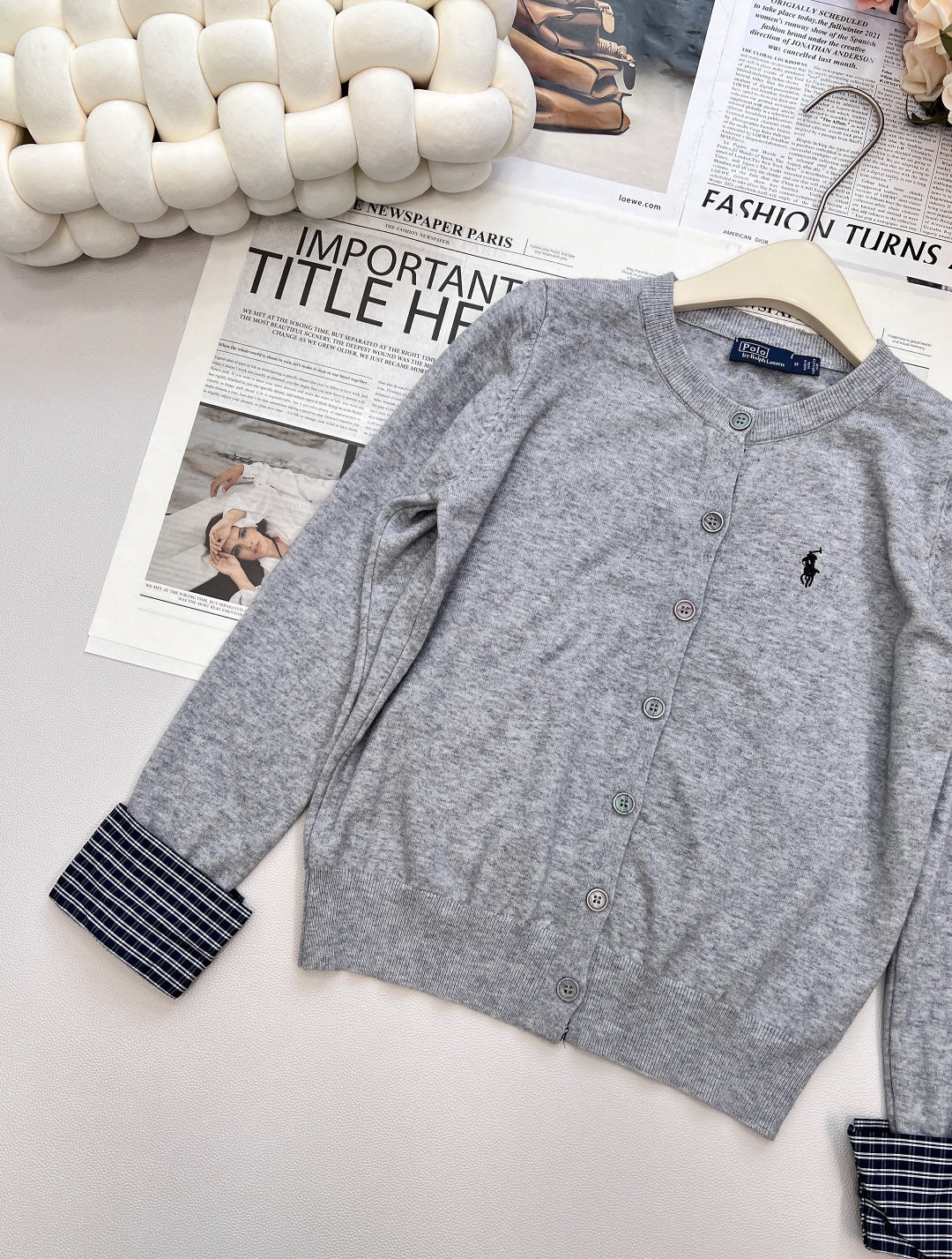 RALPH LAUREN CARDIGAN STYLE 186
