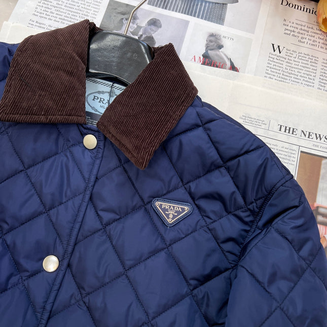 PRADA 25S LIGHTWEIGHT COTTON COLLARED JACKET 367