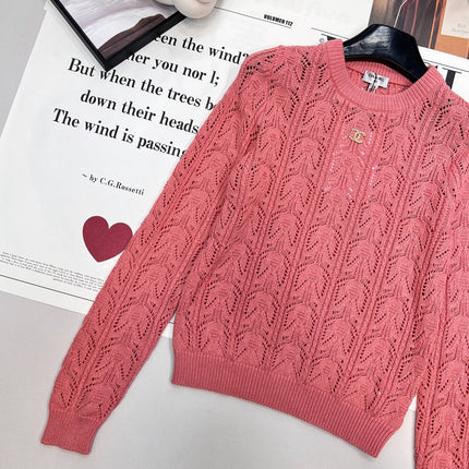 CHANEL 25S LONG-SLEEVE SWEATER 442