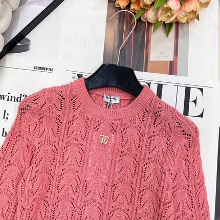 CHANEL 25S LONG-SLEEVE SWEATER 442