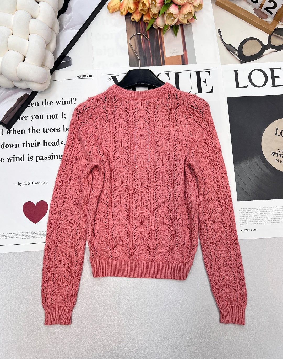 CHANEL 25S LONG-SLEEVE SWEATER 442