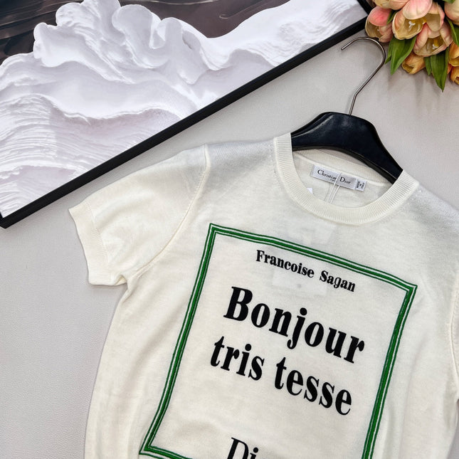 DIOR 26S SHORT-SLEEVE CREW NECK T-SHIRT 943