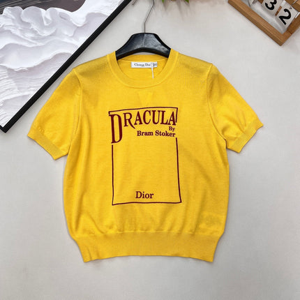 DIOR 26S SHORT-SLEEVE CREW NECK T-SHIRT 942