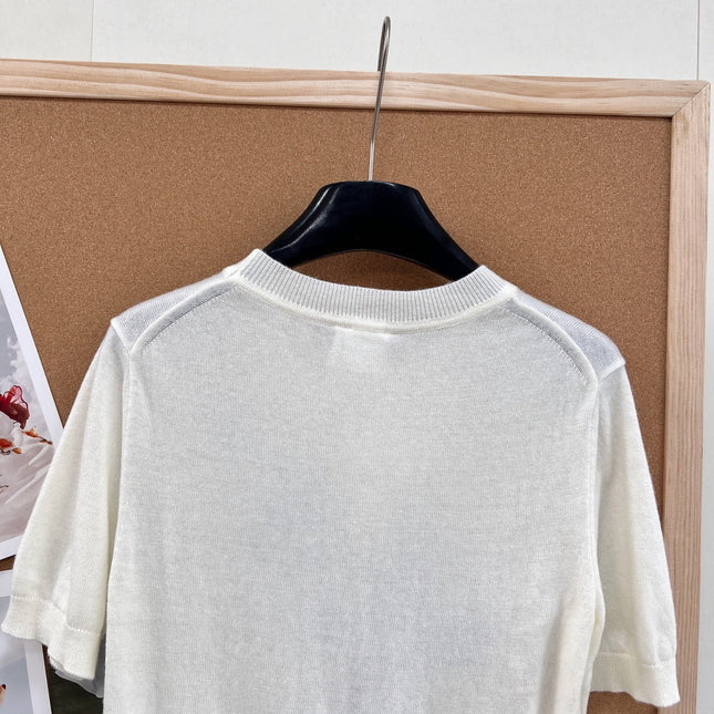 DIOR 26S SHORT-SLEEVE SWEATER 1194