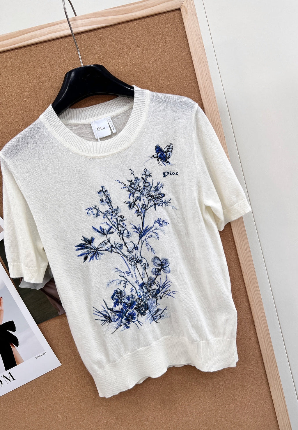 DIOR 26S SHORT-SLEEVE SWEATER 1194