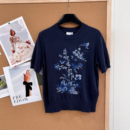DIOR 26S SHORT-SLEEVE SWEATER 1193