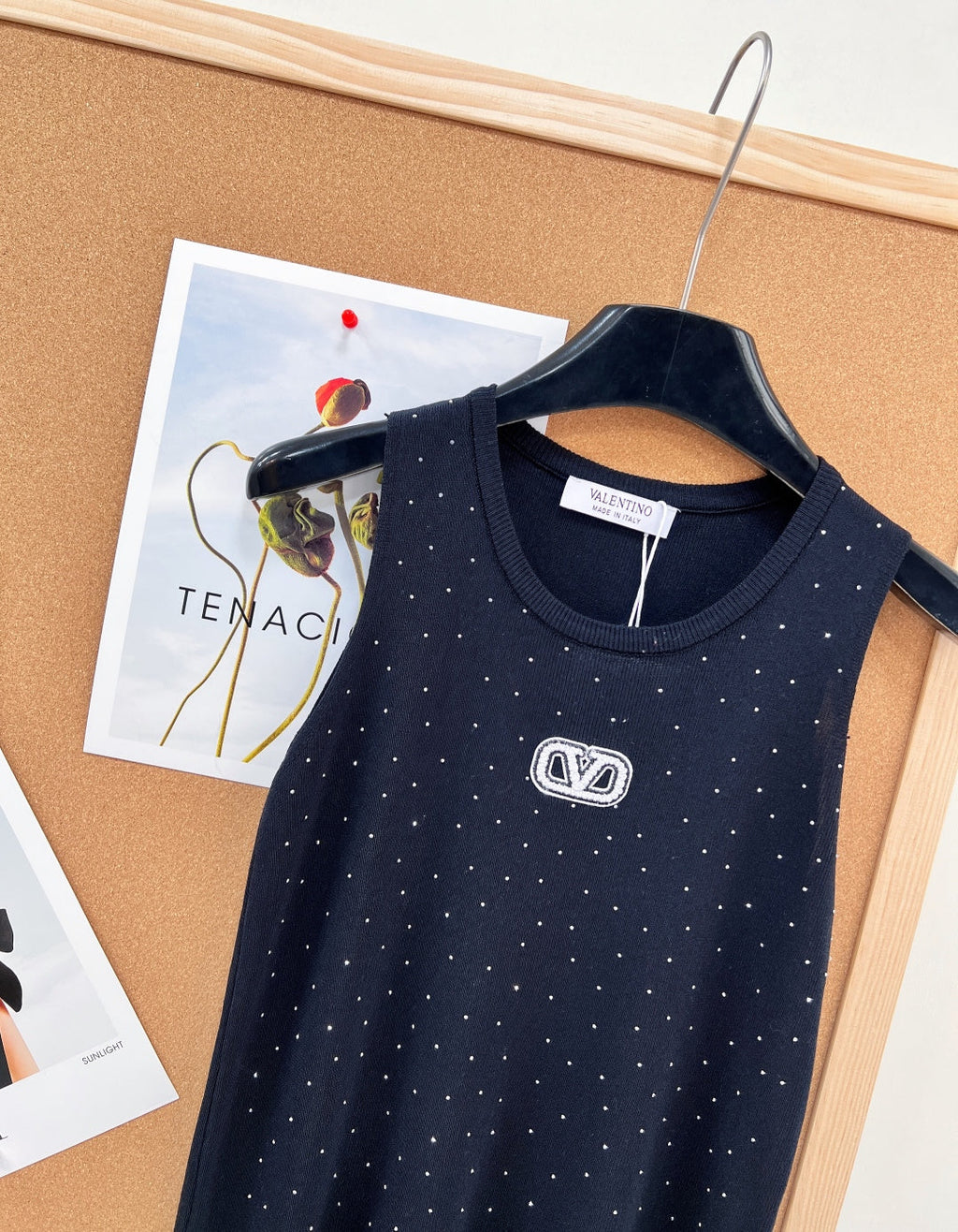 VALENTINO 26S EMBELLISHED SLEEVELESS SWEATER STYLE 87