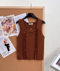 MIUMIU 26S SQUARE-NECK SWEATER STYLE 1106