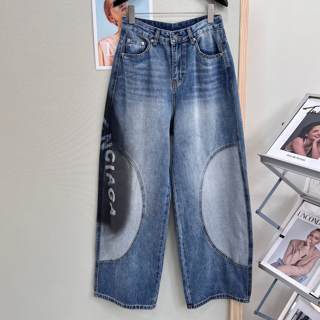 BALENCIAGA 26S WIDE LEG JEANS 007