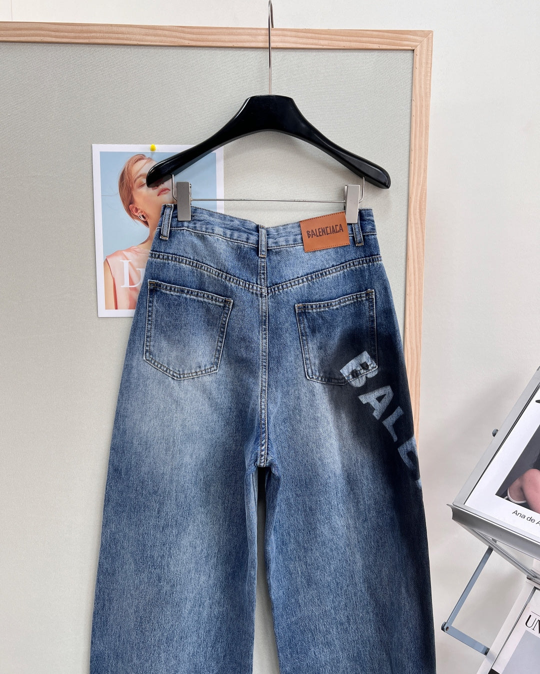 BALENCIAGA 26S WIDE LEG JEANS 007