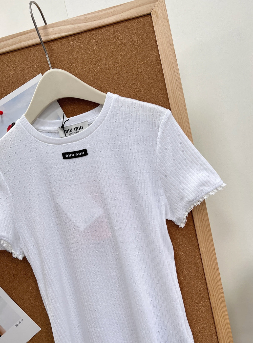 MIUMIU 26S SHORT SLEEVE T-SHIRT 1192