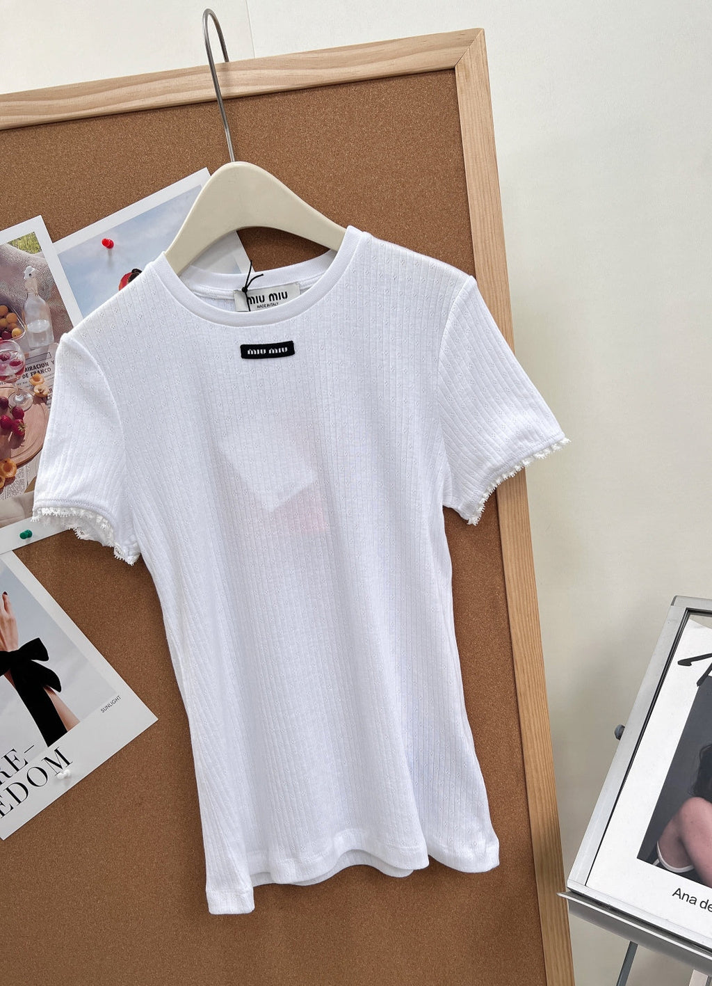 MIUMIU 26S SHORT SLEEVE T-SHIRT 1192