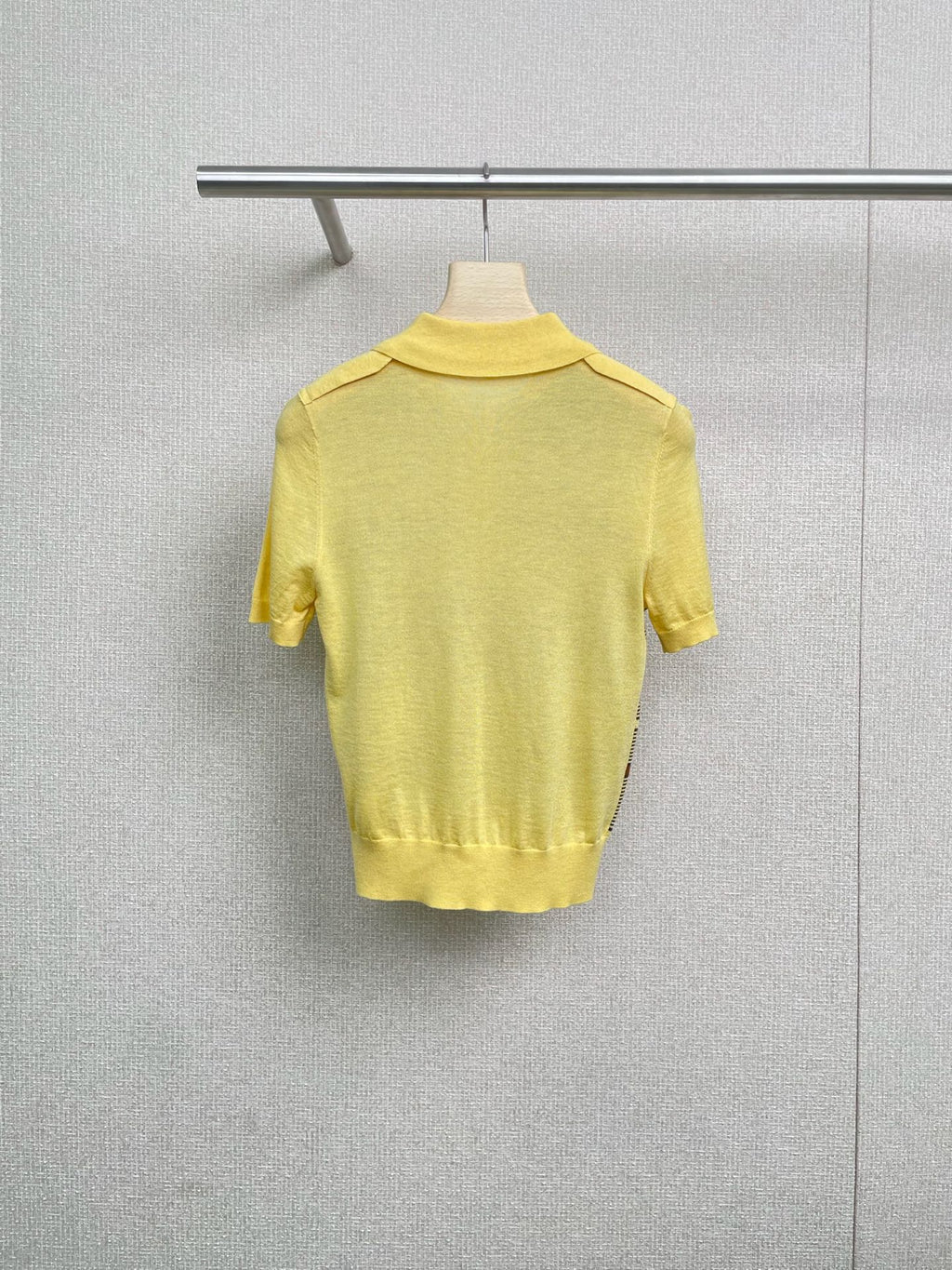 MIUMIU KNITTED POLO SHIRT STYLE 324