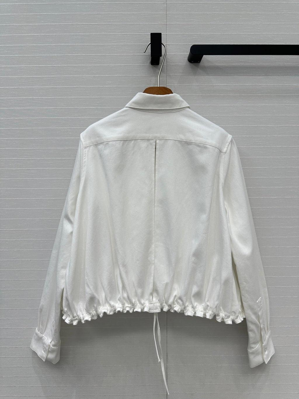 Loewe Shirt Jacket White Cotton