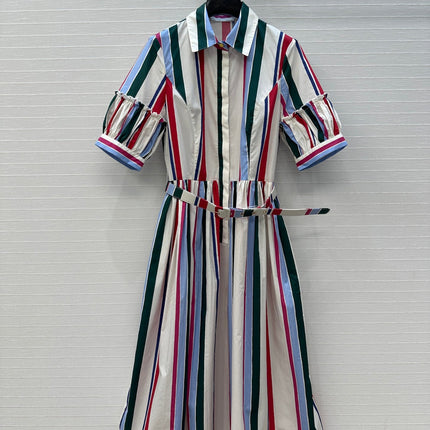 LA DOUBLEJ COTTON SHIRT DRESS 268353