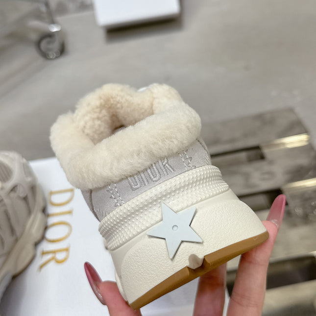 CHRONO SNEAKER IN WHITE MIX GREY LAMBSKIN AND MESH FABRIC
