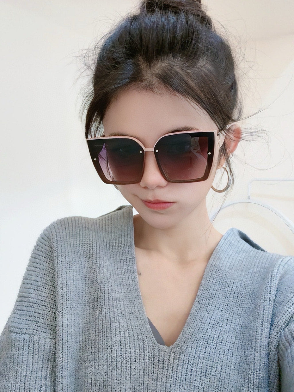 SQUARE SUNGLASSES L822 IN ACETATE