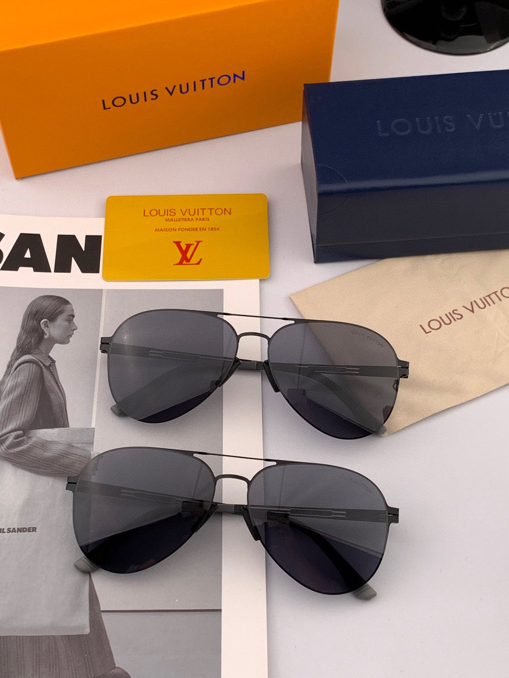 PILOT SUNGLASSES L169 IN METAL