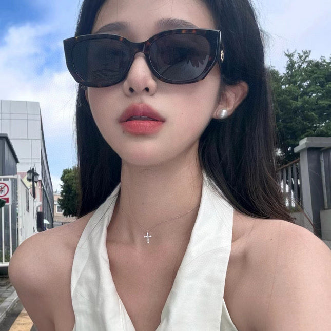 BUTTERFLY FRAME SUNGLASSES G9317 IN ACETATE
