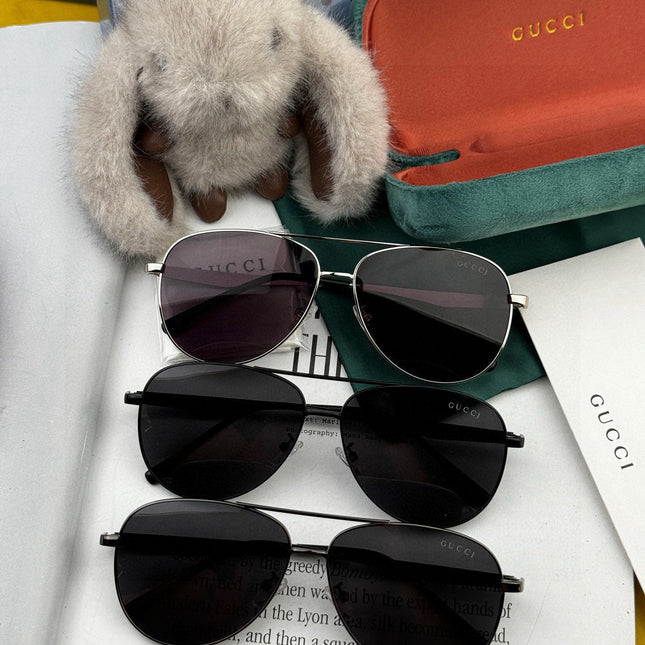 AVIATOR FRAME SUNGLASSES G9203 IN METAL