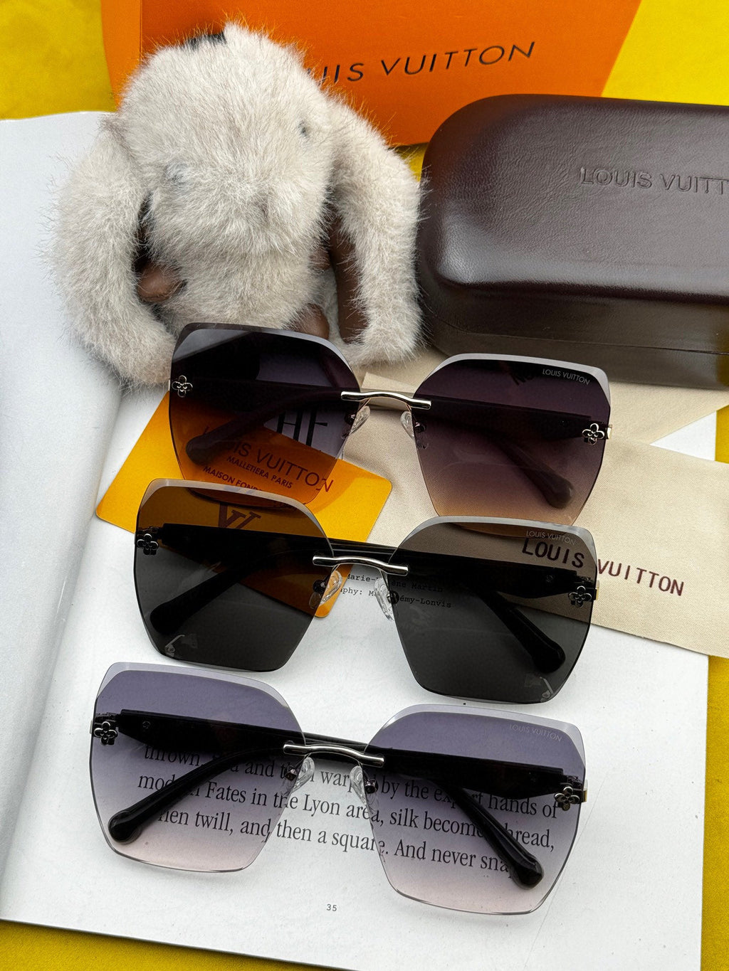 SQUARE SUNGLASSES L8612 IN ACETATE