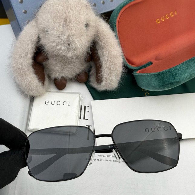 SQUARE FRAME SUNGLASSES G61806 IN METAL