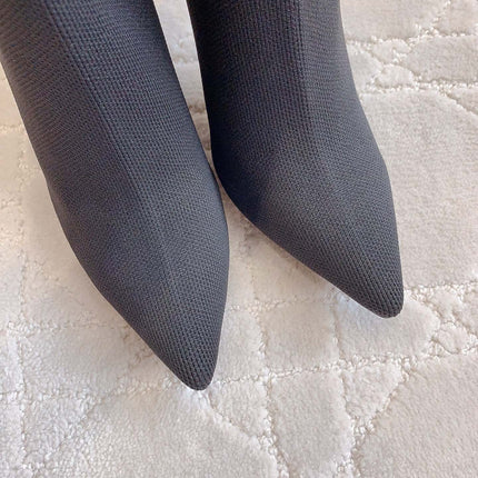 MARGOT BLACK AND GOLD ANKLE BOOT 95 MM