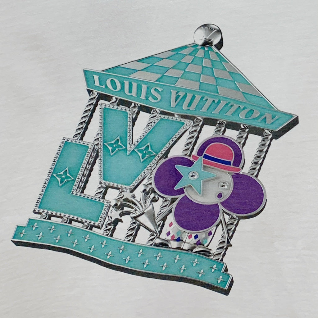 LV WHITE PURE COTTON T-SHIRT 238882